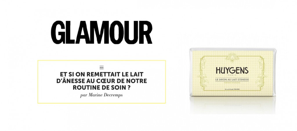Le Savon au Lait d'Ânesse dans Glamour