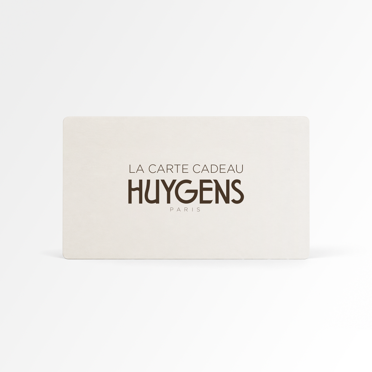 Carte-cadeau Huygens Paris