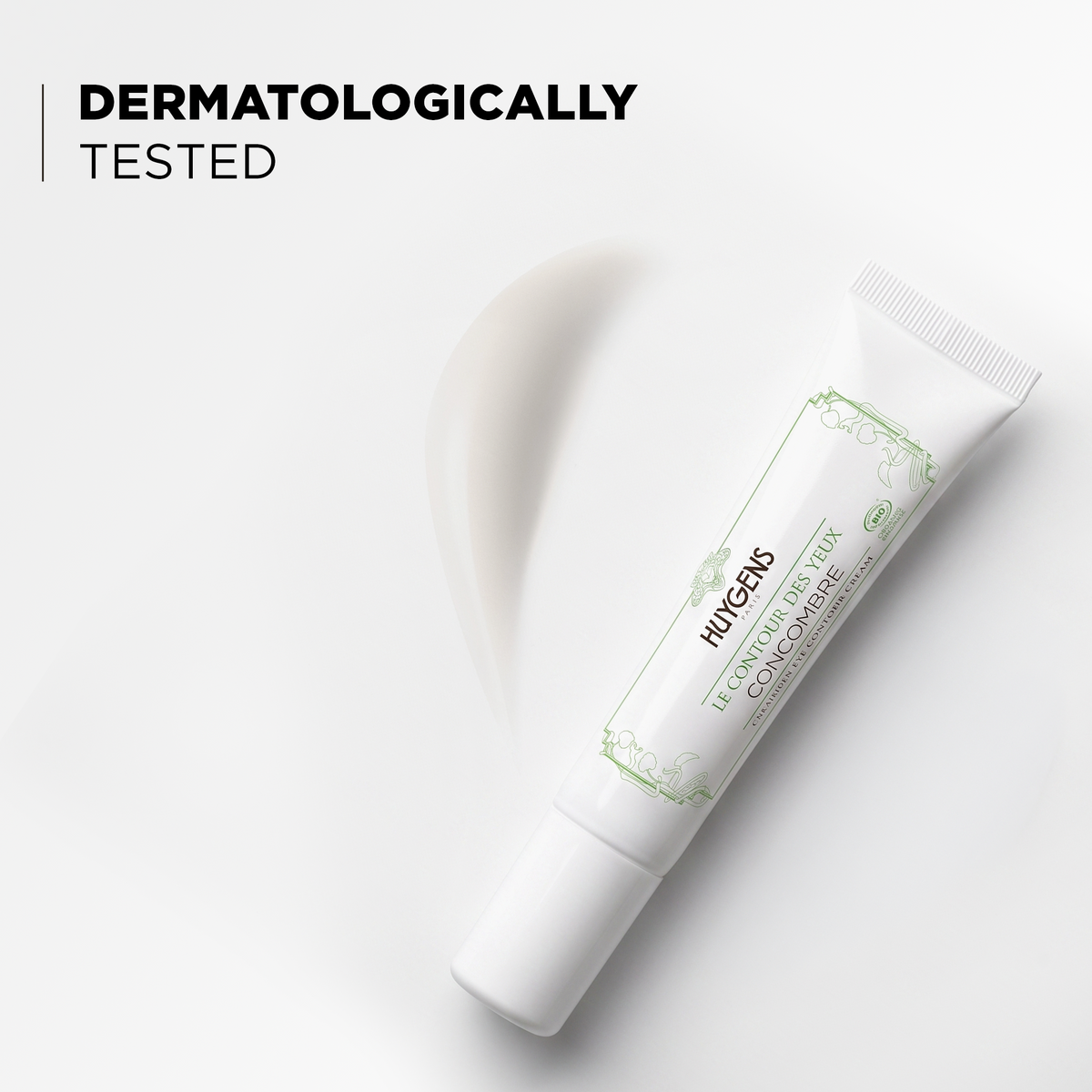 Eye contour tube, dermatologically tested