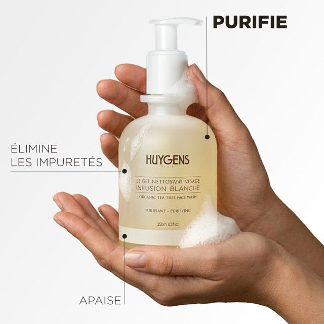 Le Gel Nettoyant Visage Infusion Blanche