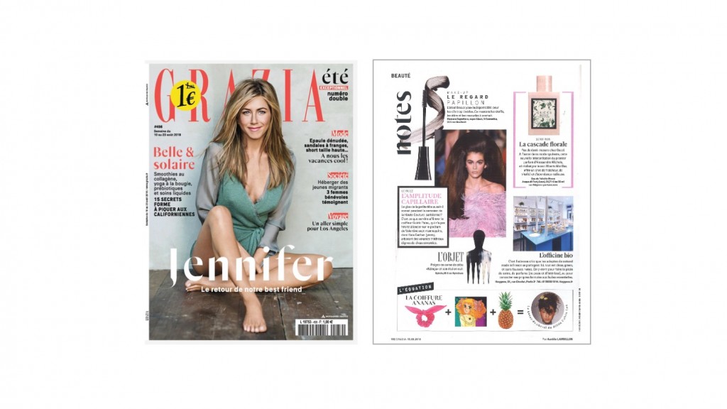 HUYGENS dans Grazia 
