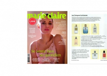 HUYGENS DANS MARIE CLAIRE